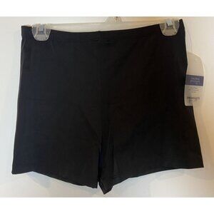 NWT Swimsuits for All Bathing Suit Swim Bottom Shorts Black Size 10 New